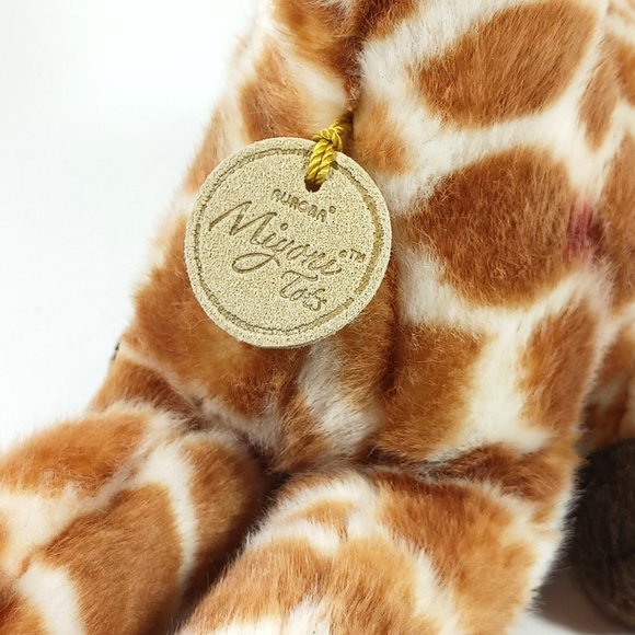 Miyoni Toys Miyoni Tots Aurora Giraffe Calf Brown White Stuffed